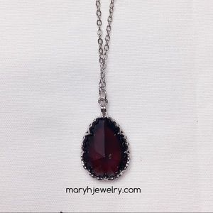 Red Diamond Necklace